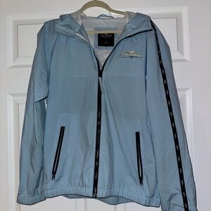 Hollister Sky Blue Zip-Up Jacket